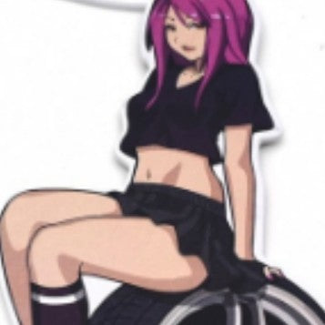 VibeRider "Tuner Girl" Aroma Rückspiegel Charm