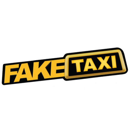 Fake Taxi Aufkleber