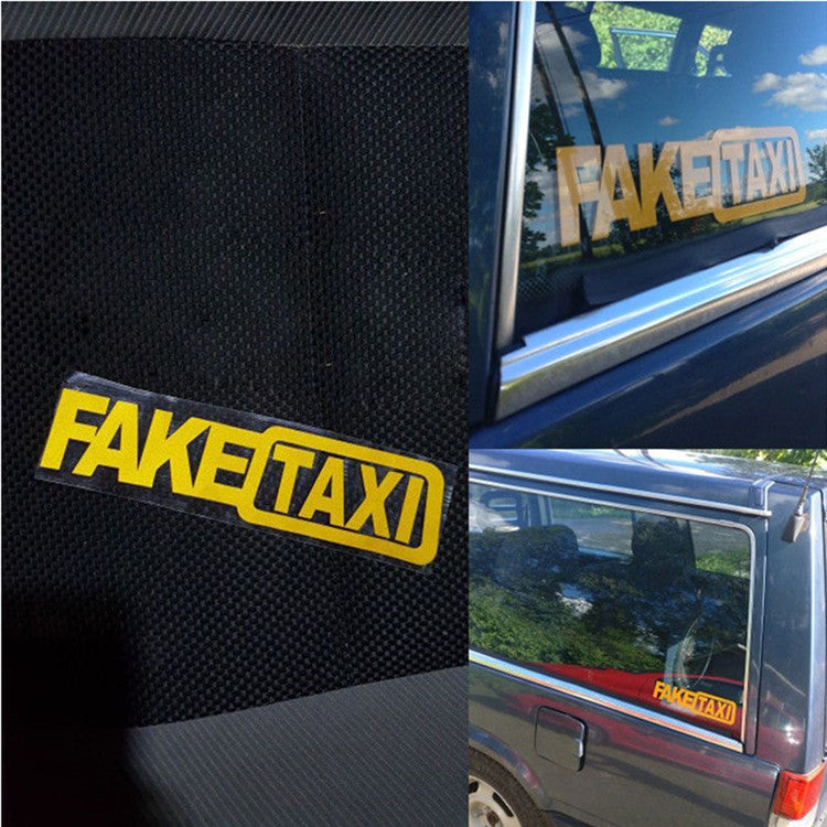 Fake Taxi Aufkleber