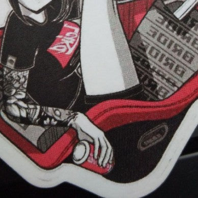 VibeRide "Car Girl" Grüner Tee Aroma Mirror Charm