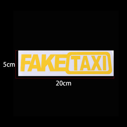 Fake Taxi Aufkleber