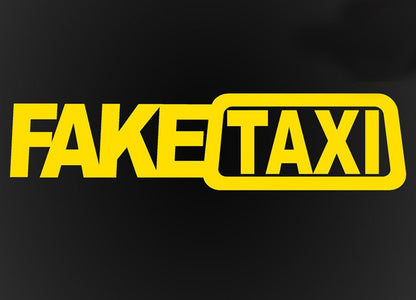 Fake Taxi Aufkleber